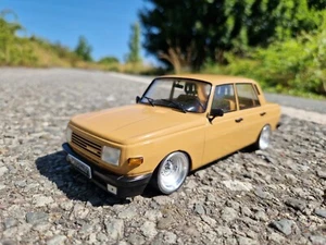 1:18 Wartburg 353 Tiefer Tuning mit 15 Zoll BBS Echt Alu Felgen - Picture 1 of 4