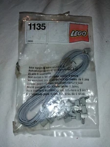 Vintage LEGO Battery Cable Kit: 12 Connectors, 3m Cable NEW SEALED - Picture 1 of 2