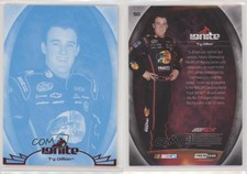 2012 Press Pass Ignite Color Proof Cyan Ty Dillon #50 Rookie RC