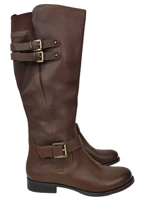 Naturalizer Jessie 高帮真皮靴女式 9.5 码 阅读说明 — 第 1/4 张图片