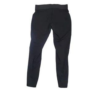 Rock & Republic Black Faux-Suede Leggings, Size L - Picture 1 of 4