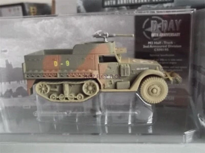for Corgi M3 Halftrack 2nd Armoured Division D-Day 60th Omaha Beach 1:87 model - Image 1 of 4