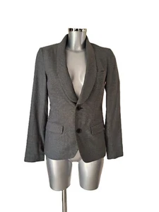 Zadig & Voltaire - Giacca Blazer Vita - Grigio/Beige - TAGLIA S - Nuova - Foto 1 di 9