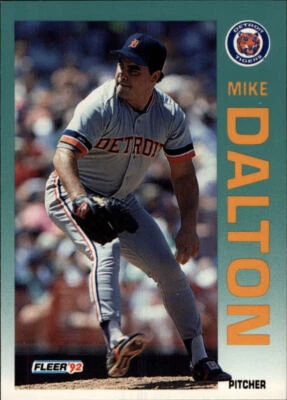1992 Fleer #131 Mike Dalton - NM - Image 1 of 2