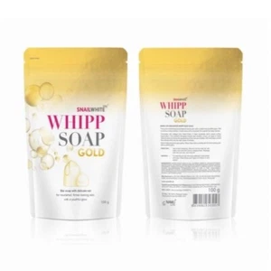 2 x 100g Namu Life Snail White Whipp Soap Gold Bar Soap with Delicate Net - Picture 1 of 5