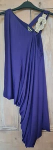 Unique Boutique Size 2 Hyancinth diamante type shoulder decoation dress - Picture 1 of 1