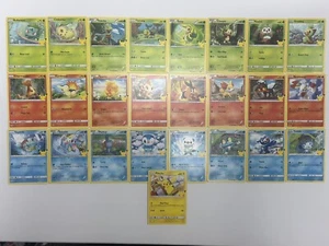 2021 McDonald’s Pokemon 25th Anniversary Complete Set Common Near Mint NM - Picture 1 of 1