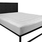 Flash Capri Comfortable Sleep White Mattress Pad, King Size - RF-REM-09-K-GG