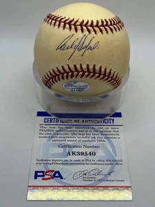 Carlos Delgado Blue Jays Mets Signed Autograph Official OMLB Baseball PSA DNA *0 - Picture 1 of 2