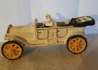 Vintage Cast Iron Car With fgurines Toy Car Vintage collectible