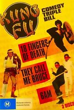 THE CALL ME BRUCE & 6 AM & 18 FINGERS OF DEATH (3 DVD SET)-free postage