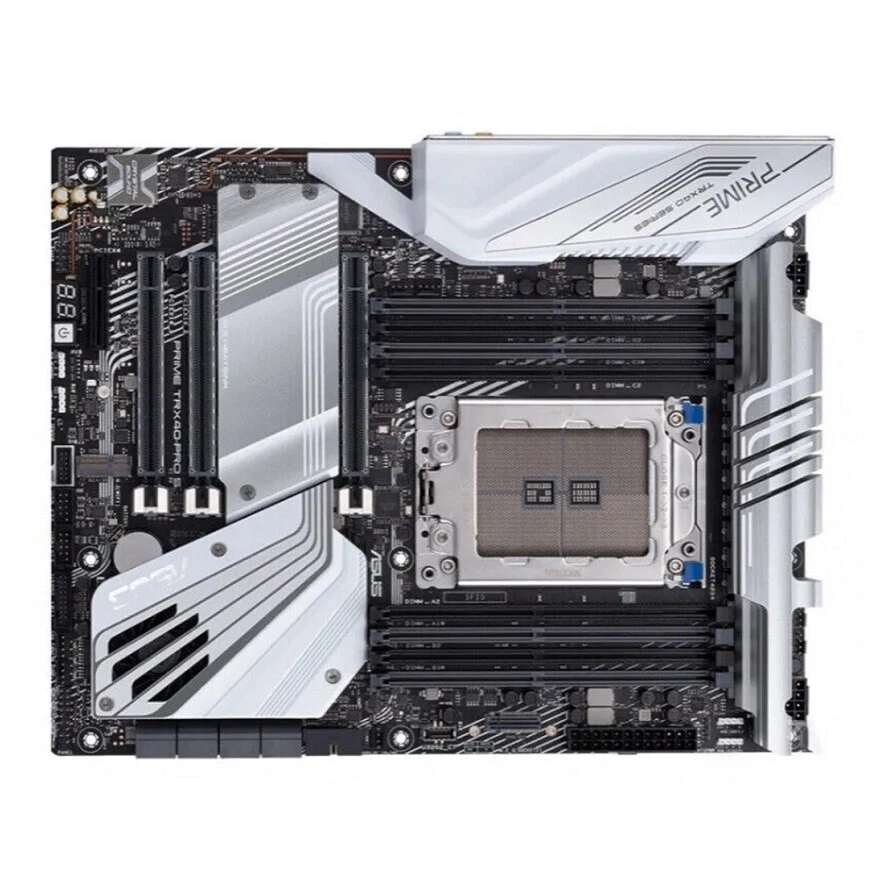 ASUS PRIME TRX40-PRO s Socket sTRX4 SATA3 6Gb/s AMD M.2 DDR4 ATX Motherboard - Image 1 of 3