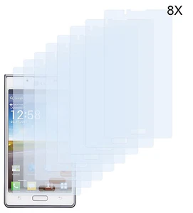 8 x Schutzfolie LG Optimus L7 P700 Matt Folie Antireflex Displayschutzfolie - Picture 1 of 1