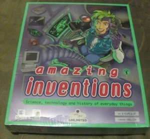 Amazing Inventions CD-ROM Educational Science Game Windows 95\MAC Vintage - Picture 1 of 6