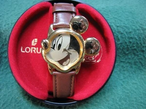 Hermoso Reloj Lorus Disney Mickey Mouse RTQ 010 con Caja Disney Original - Imagen 1 de 10