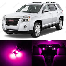 13 x Pink LED Interior Light Package For 2010 - 2017 GMC Terrain + PRY TOOL