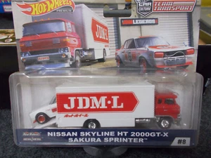 Hot Wheels Team Transport Nissan Skyline HT 2000GT-X & Sakura Sprinter - Bild 1 von 1