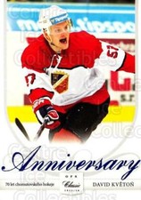 2015-16 Czech Pirati Chomutov Anniversary #16 David Kveton