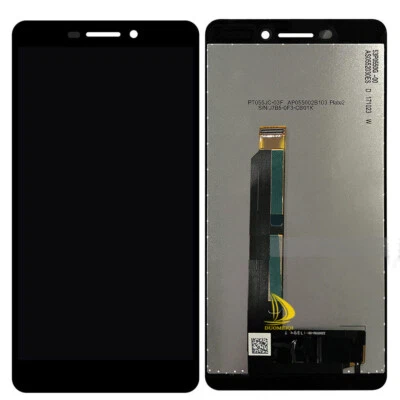 Black For 5.5 Nokia 6.1 Nokia 6 (2018) TA-1016 LCD Display Touch Screen Test %DD - Image 1 of 4