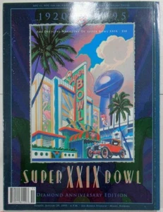 Super Bowl XXIX 29 Programa 49ers v Cargadores Steve Young MVP 83191 - Imagen 1 de 1