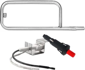 Tube de Brûleur 60040 et Allumeur Weber 80462,Compatible avec Weber Q100,Q120 - Photo 1/8