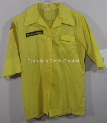 Cub Scout BSA Vintage Uniform Shirt Size Ladies Medium HS FREE SHIPPING 011 - Image 1 of 4