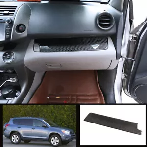 For Toyota RAV4 2006-2012 Real Carbon Fiber Co-Pilot Dash Mat Strip Trim 1PCS - Foto 1 di 10