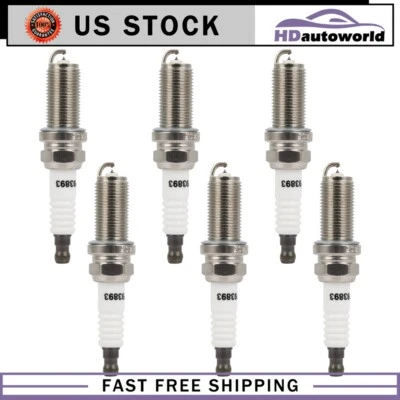 Свечи зажигания иридиевые и платиновые для Subaru B9 Tribeca 3,0 л V6 2006-2007 годов выпуска 6 шт - Изображение 1 из 4