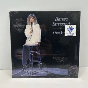 Barbara Streisand LP: "One Voice", 1987, Columbia (OC 40788), FACTORY-SEALED - Picture 1 of 8