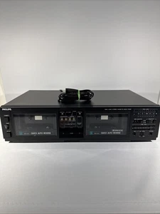 Philips FC567 Dual Logic Cassette Deck Doppel Kassettendeck Quick Auto Reverse - Bild 1 von 17