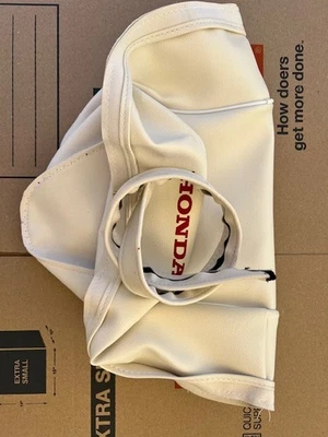 Honda длинное сиденье седло толстый белый чехол C50 C100 C102 супер куб 50 H2462 - Изображение 1 из 4