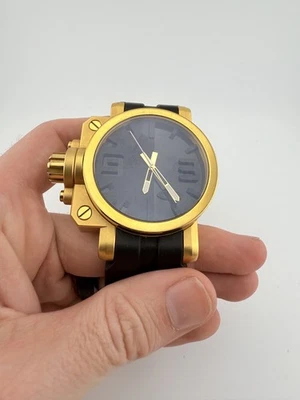 Oakley Gearbox Gold w/ Black Dial Watch) - Image 1 of 4