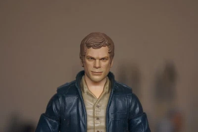 Cabeça pintada personalizada Marvel Legends Dexter Michael C Hall em escala 1/12 - Imagem 1 de 4