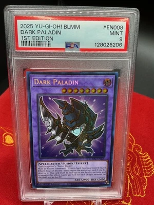 Dark Paladin BLMM-EN008 Yugioh Battles of Legend: Monster Mayhem PSA 9 - Image 1 of 3