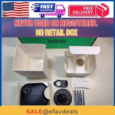 Blink Outdoor 4th Gen Add-on Camera WiFi Security HD Cam - requires sync module - Image 1 of 4