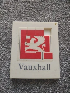 Collectable Sliding Square Puzzle Promotional Memorabilia VAUXHALL Motor Company - Picture 1 of 2