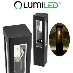 LUMILED Wegeleuchte Pollerleuchte Gartenleuchte E27 Gartenlampe Wegelampe 50cm - Bild 1 von 8