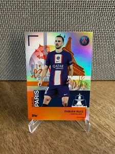 Fabian Ruiz - Topps PSG Team Set - Orange Parallel /25 - Picture 1 of 2