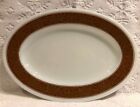 Vintage Opal-Pyrex Restaurantware, Large Bronze Tableware Serving-Platter; 793
