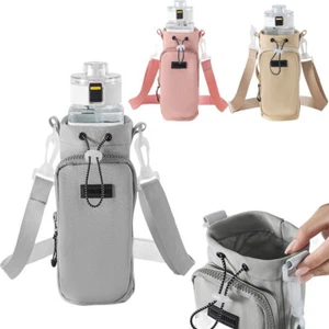 Water Bottle Carrier Bag Crossbody Water Bottle Holder Water Bottle Sling Bag - Picture 1 of 9