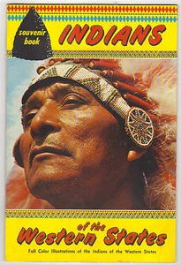 Libro de Indians of the Western Stakes y 14 postales a juego - Imagen 1 de 10