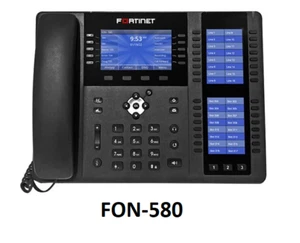 Fortinet FortiFone-580 FON-580 High end IP phone with 4.3" and dual 3.5" color  - Picture 1 of 1