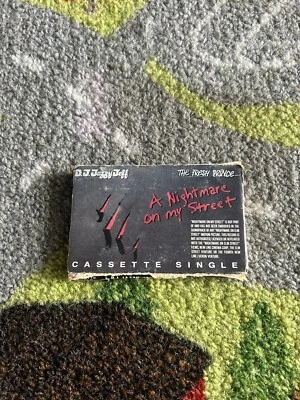 DJ Jazzy Jeff The Fresh Price A Nightmare On My Street Cassette Tape Single  VG - Image 1 of 3