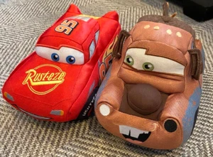 Japan Tokyo Disney Resort Limited Lightning McQueen and Mater Plush Toy - Picture 1 of 3