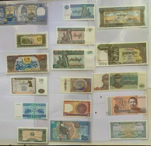 Sammlung Weltbanknoten - 121 verschiedene Scheine Kassenfrisch in Optima-Folien - Picture 1 of 6