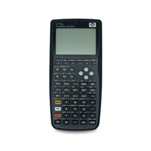 HP 50g Graphing Calculator, Black, TESTED, Like New, 512KB RAM, SD Card Slot - Imagen 1 de 6