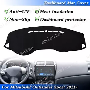 Para Mitsubishi Outlander Sport RVR ASX 2011 + tapete de tablero Dashmat AM - Imagen 1 de 6
