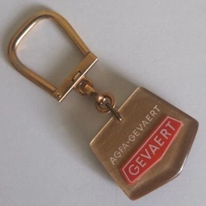 rare vintage AGFA-GEVAERT Film promotional key ring, keychain c.1965—never used - Picture 1 of 5