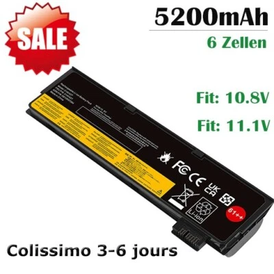 Batterie POUR Lenovo ThinkPad T480 T570 T580 01AV424 SB10K97597 SB10K97584