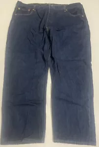 Jeans Levi 501XX Azul BOTÓN MOSCA Cintura Alta W 46 L 30 (ETIQUETA) ~ 40 X 27,5 (REAL) - Imagen 1 de 9